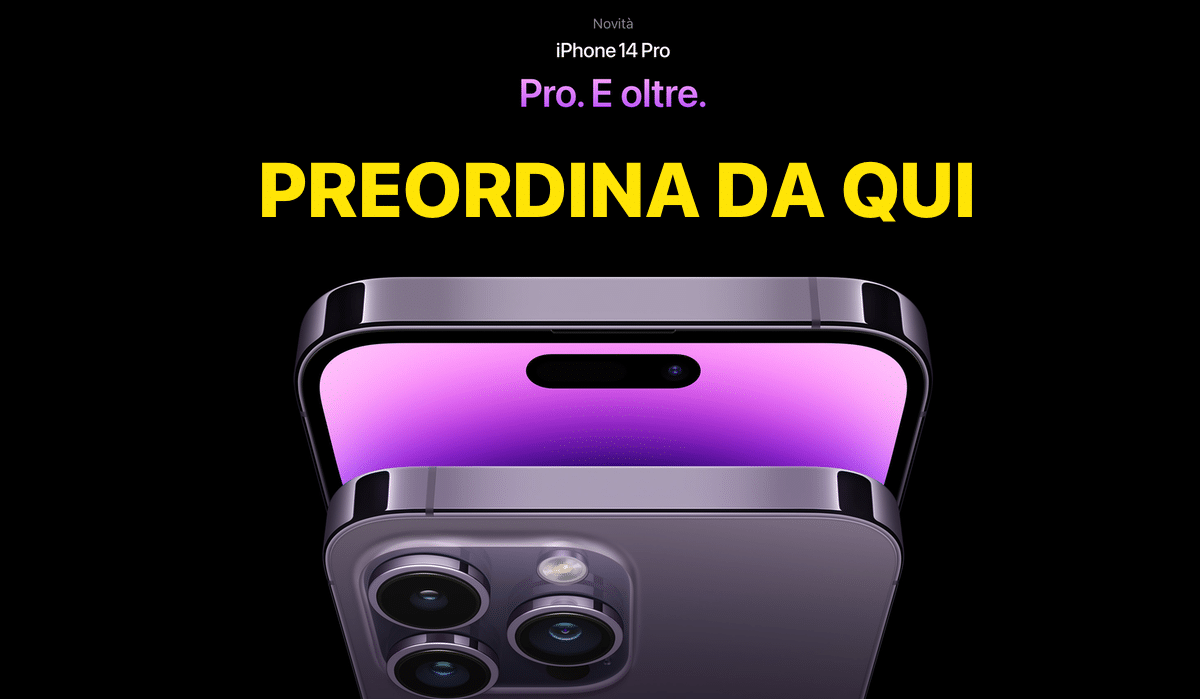 iPhone 14, iPhone 14 Pro, Preordini, Disponibili