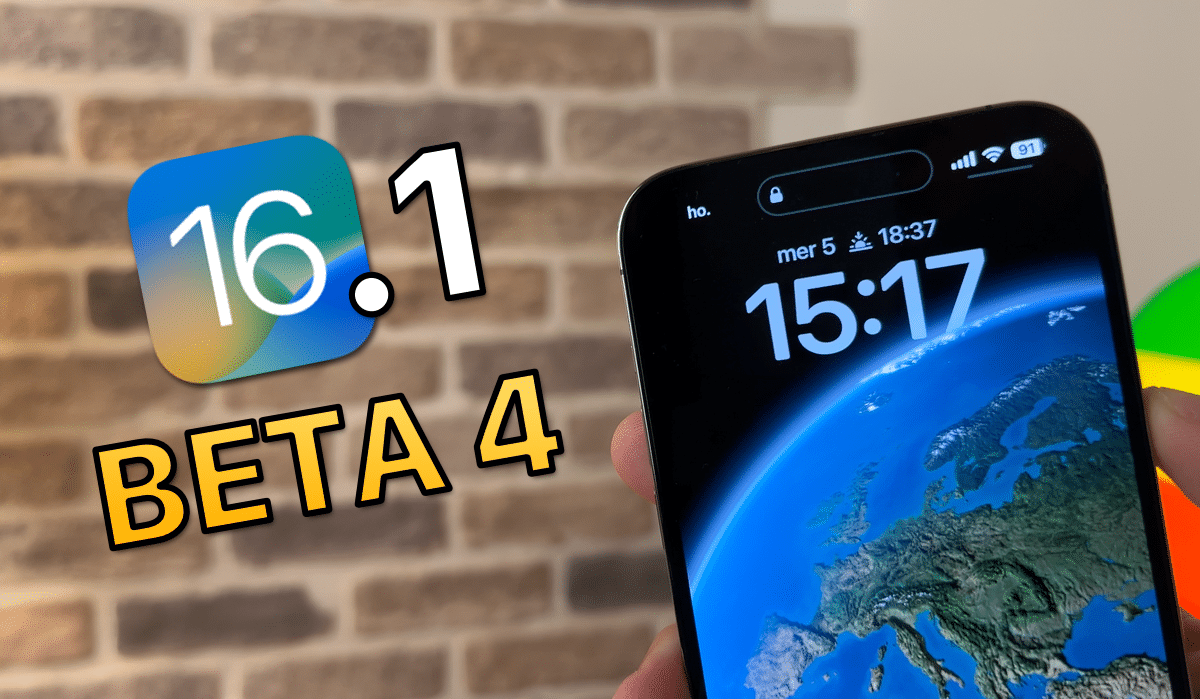 iOS 16, iOS 16.1 Beta 4, Novità