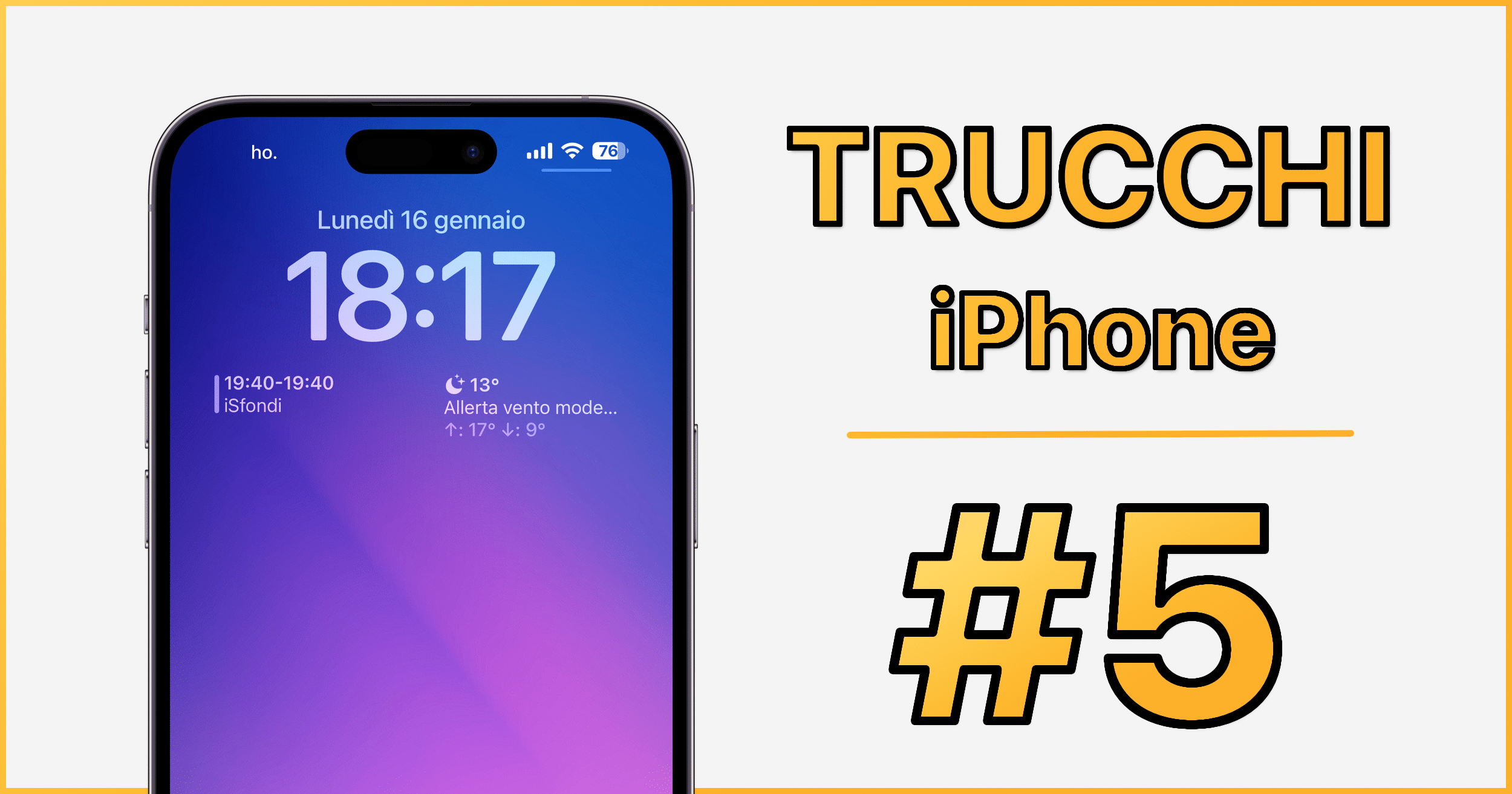 iOS 16, Trucchi, Consigli, iPhone, Widget