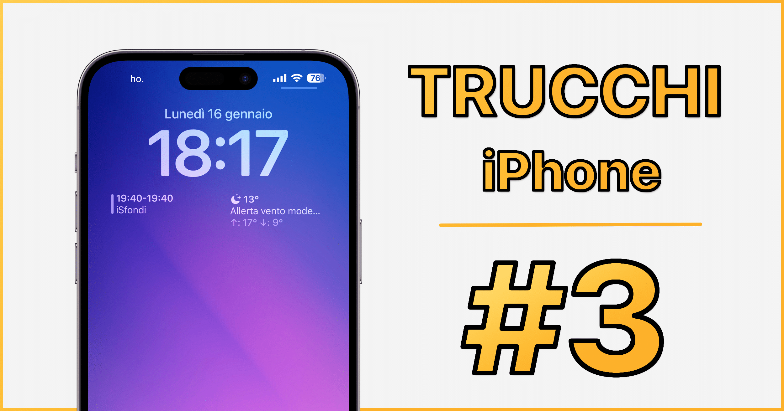 TRUCCHI e CONSIGLI iPhone che NON CONOSCEVI | #3