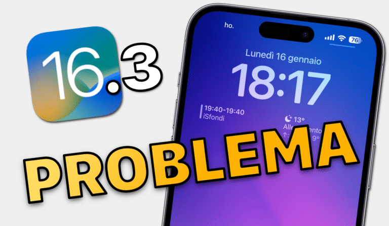 iOS 16, iOS 16.3, Bug, Problema, Backup, iPhone