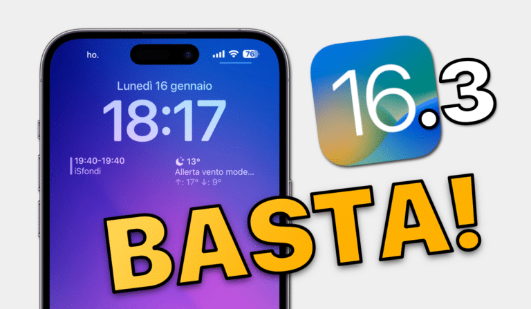 iOS 16, iOS 16.3, Problema, Schermo, Sblocco, Nero