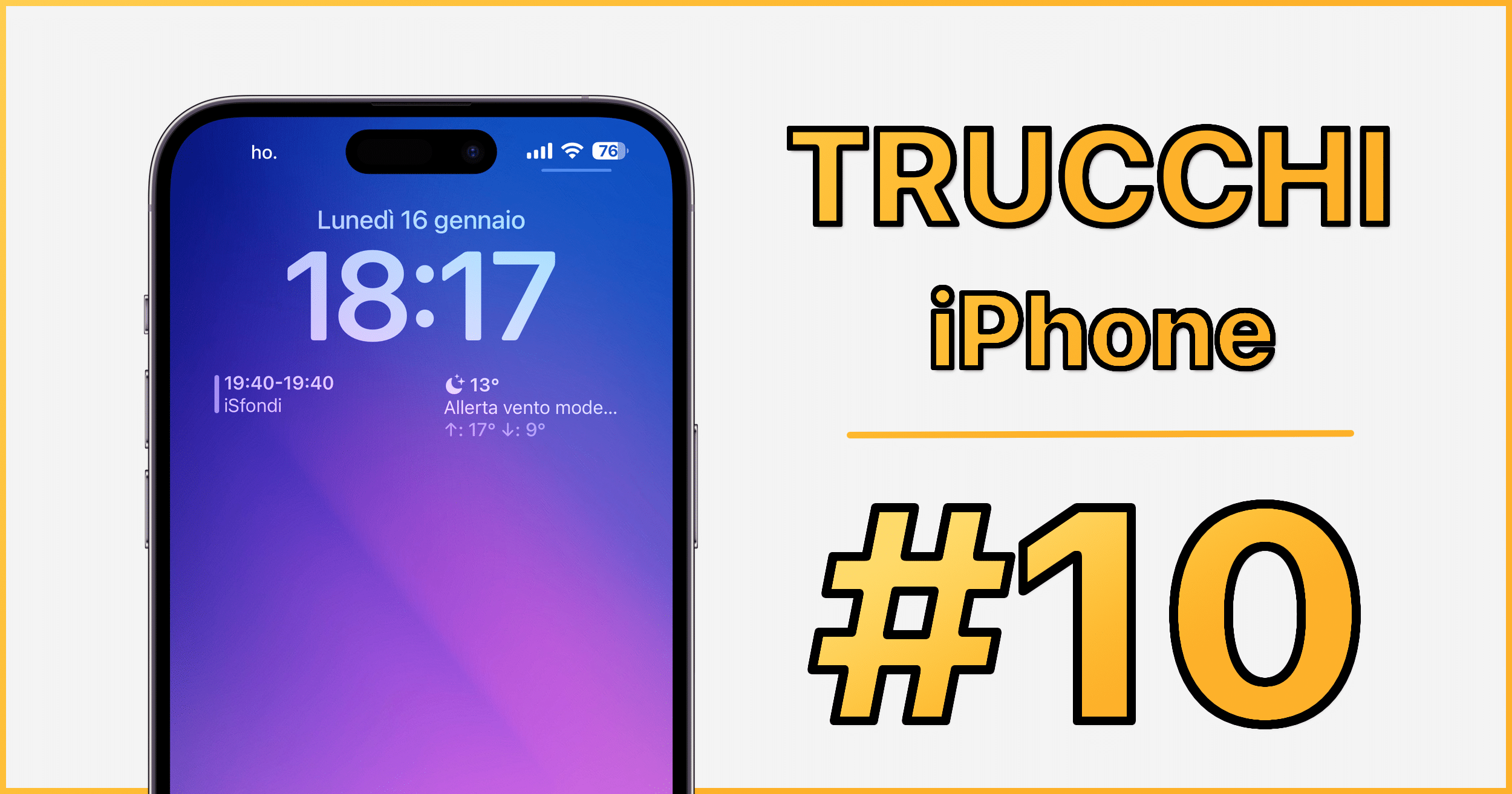 TRUCCHI e CONSIGLI iPhone che NON CONOSCEVI | #10