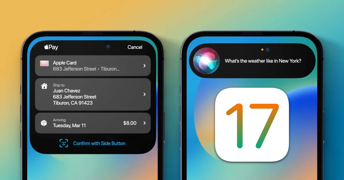 iOS 17: NUOVO DESIGN per “Siri” su iPhone