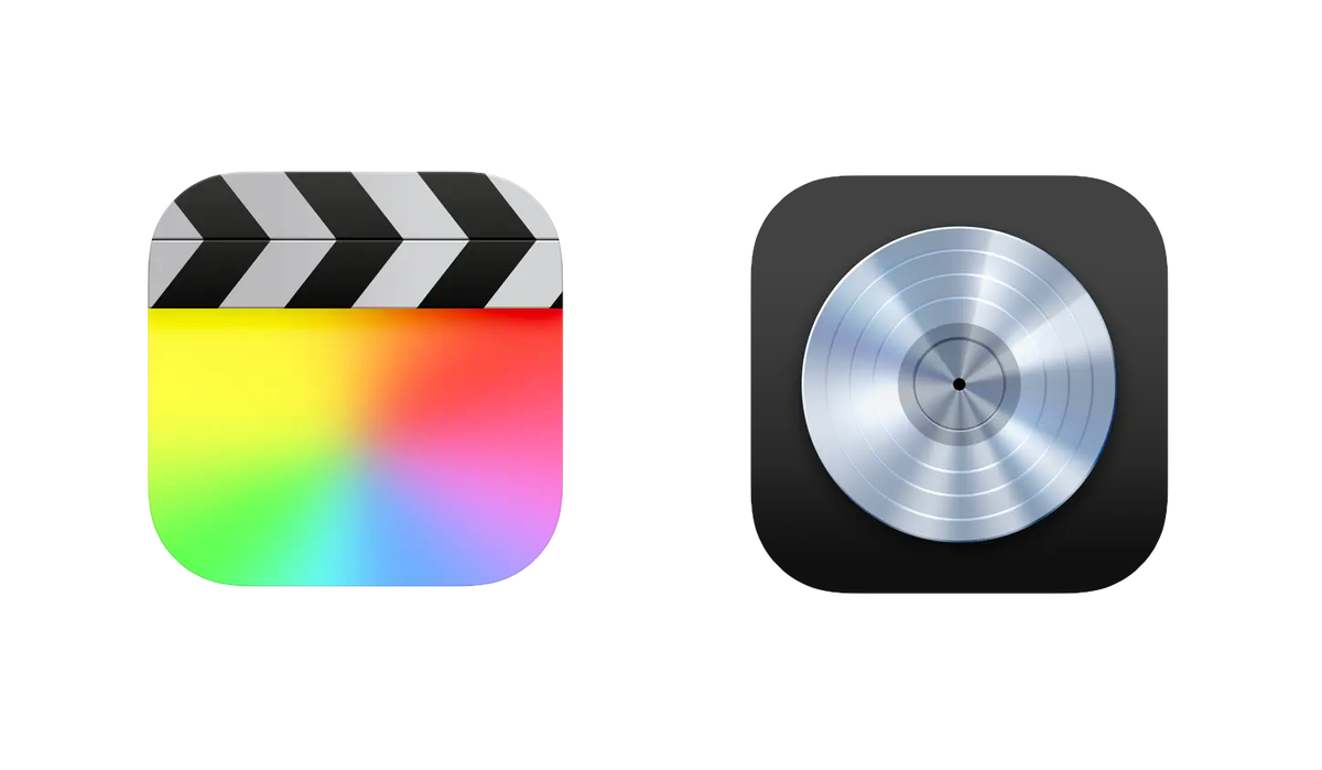 Final Cut Pro Logo, Logic Pro logo