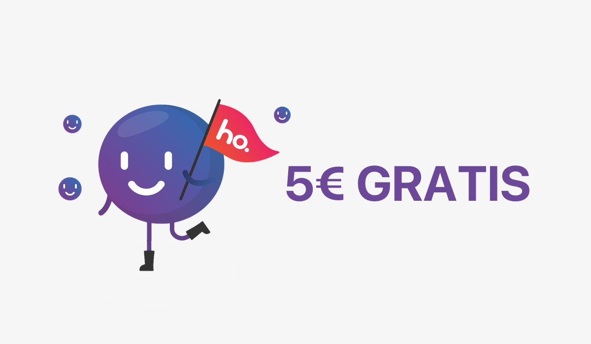5€ GRATIS se passi a “ho.”