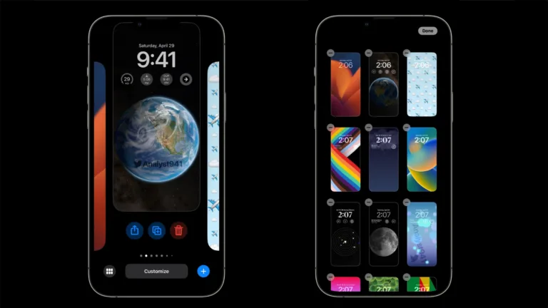 iOS 17, Vista, Griglia, Foto, App, iPhone