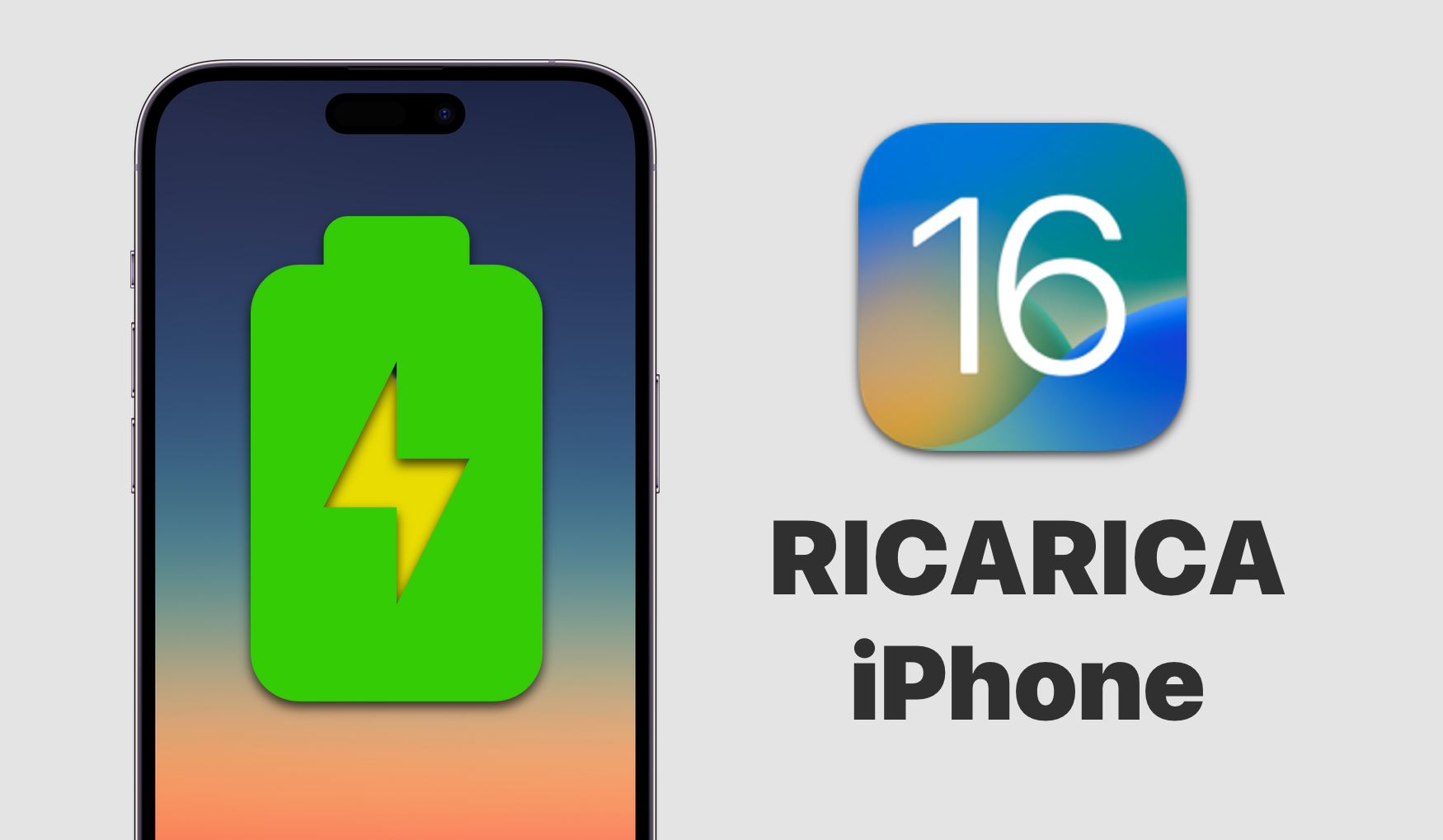 iOS 16, Ricarica iPhone, Chiedilo a Mirko Zein