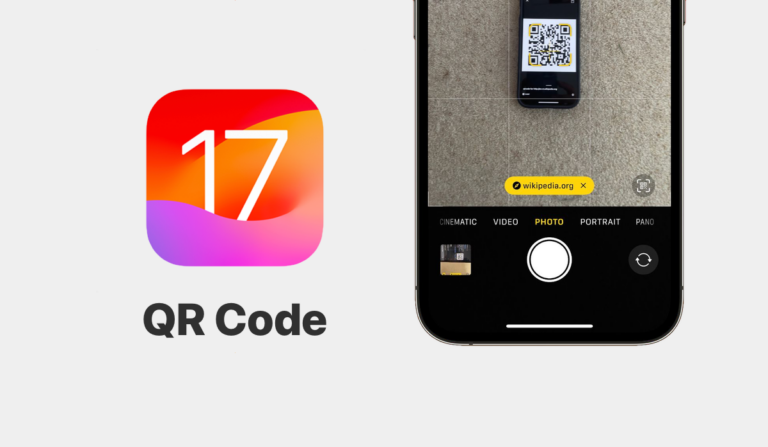 iOS 17, Novità, QR, QR Code, iPhone, Fotocamera