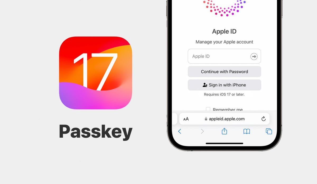 iOS 17, Novità, iPhone, Passkey, iCloud, Apple ID