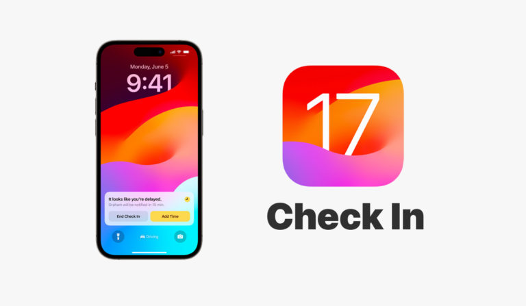 iOS 17, iOS 17 Beta 1, Novità, Check In, iPhone, iPad