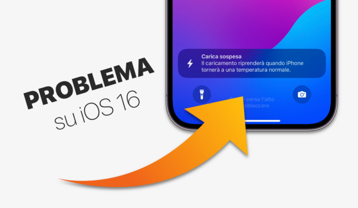 iOS 16, Problema, Carica Sospesa, Ricarica Sospesa, iPhone