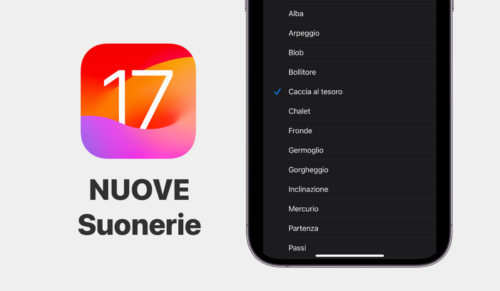 ios 17, suonerie iphone, suonerie ios 17, ios 17 nuove suonerie