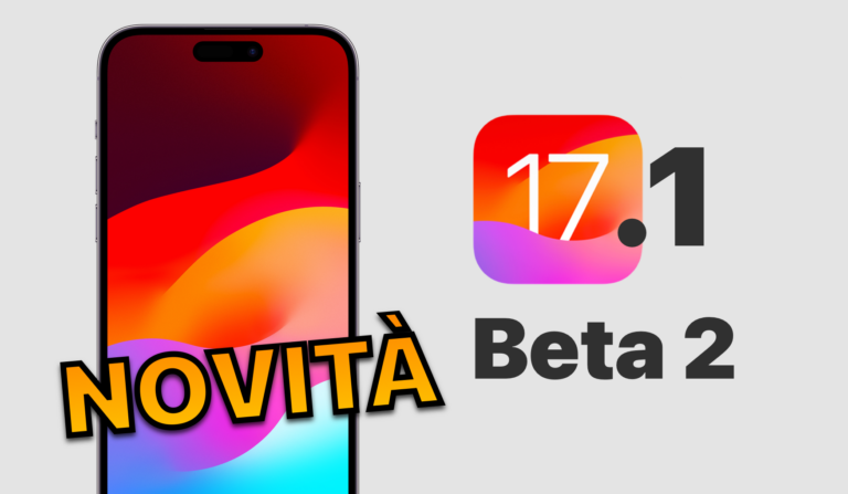 ios 17, ios 17.1, ios 17.1 beta 2, novità ios 17.1, news ios 17.1, iphone, ipad