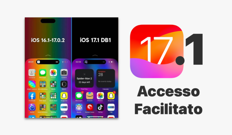 ios 17, ios 17.1, novità ios 17.1, news ios 17.1, data uscita ios 17.1, iphone, ipad