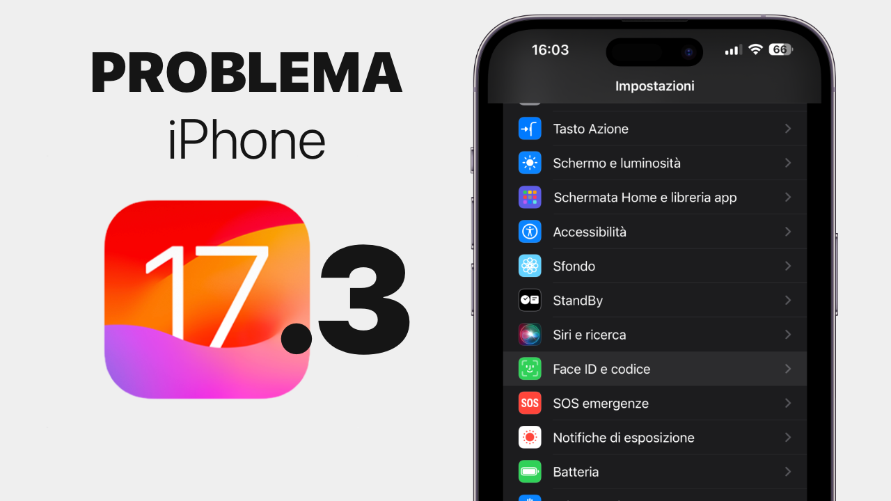 iOS 17.3: Sparito “Face ID e codice” su iPhone? Ecco come fare!