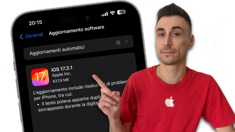 ios 17.3.1 copertina YT