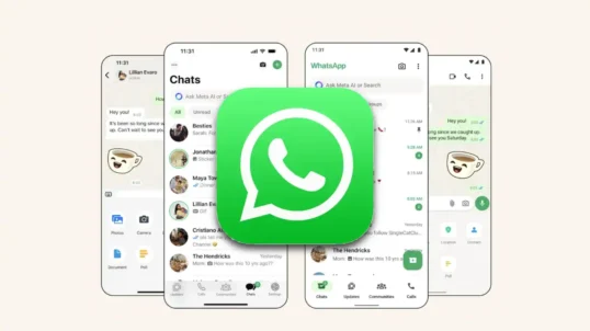 whatsapp, nuovo design whatsapp, iphone, ios, design whatsapp