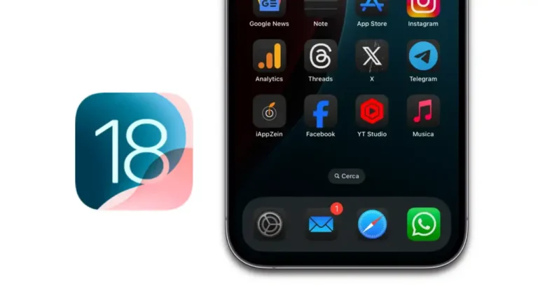 ios 18, novità ios 18, news ios 18, dark mode, app, icone app