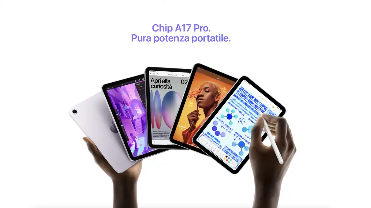 Apple presenta il nuovo iPad mini 7