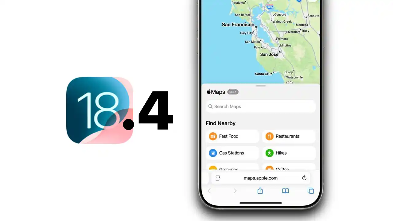 iOS 18.4: Apple rilascia le Mappe via web su iPhone