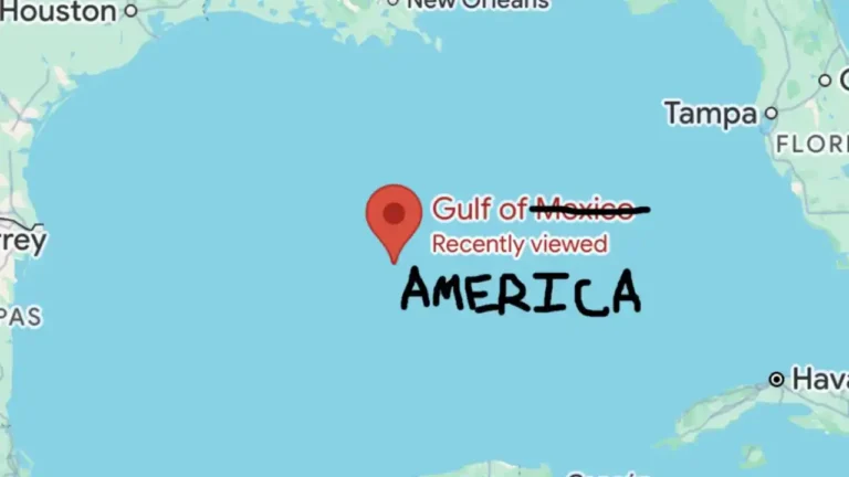 Golfo del Messico, Golfo d'America, Google Maps, Claudia Sheinbaum, Donald Trump, sovranità nazionale, controversia geografica, denominazione internazionale
