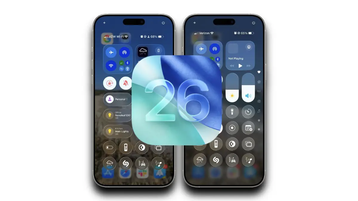 iOS 26, Control Center, iOS 26 beta 2, Liquid Glass, novità iOS, Apple, iPhone