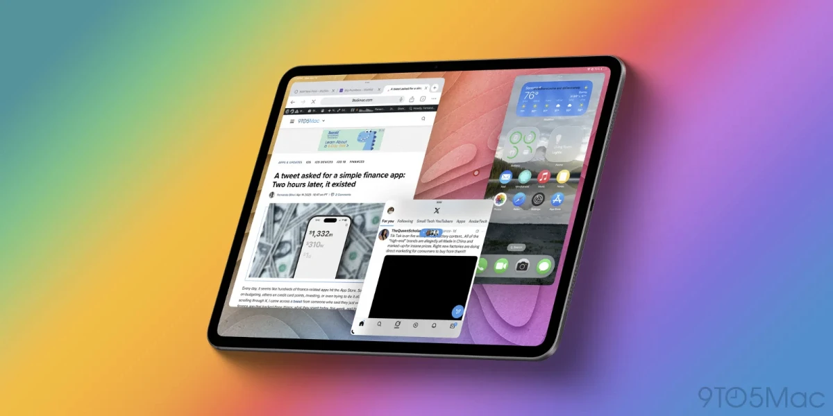 iPadOS 26: in arrivo nuovo multitasking e app Anteprima