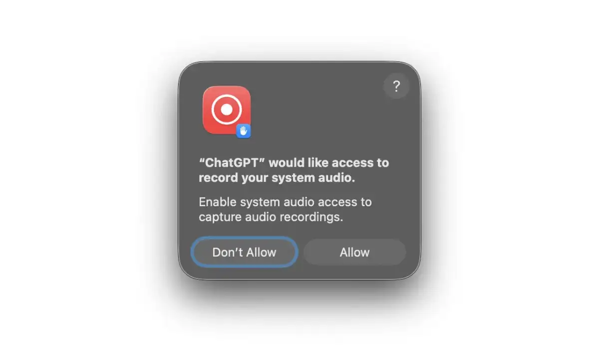 ChatGPT Mac, modalità Record ChatGPT, trascrizione audio AI, novità ChatGPT Plus, app ChatGPT MacOS, note automatiche AI, OpenAI Mac