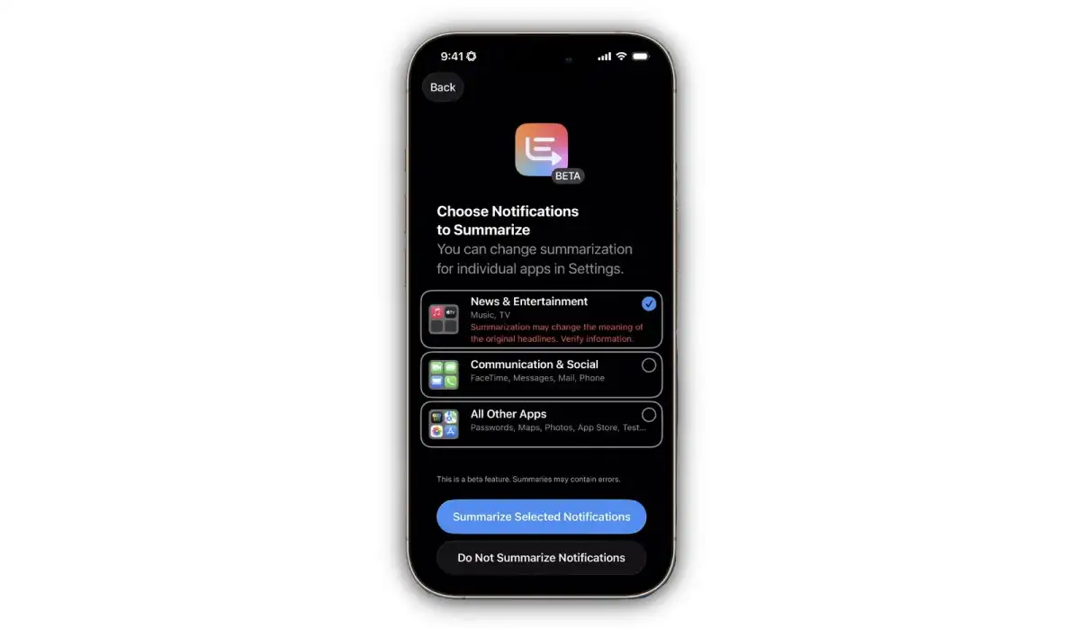 iOS 26, Apple Intelligence, riepilogo notifiche, beta iOS 26, news iPhone, novità iOS, notifiche smart iPhone
