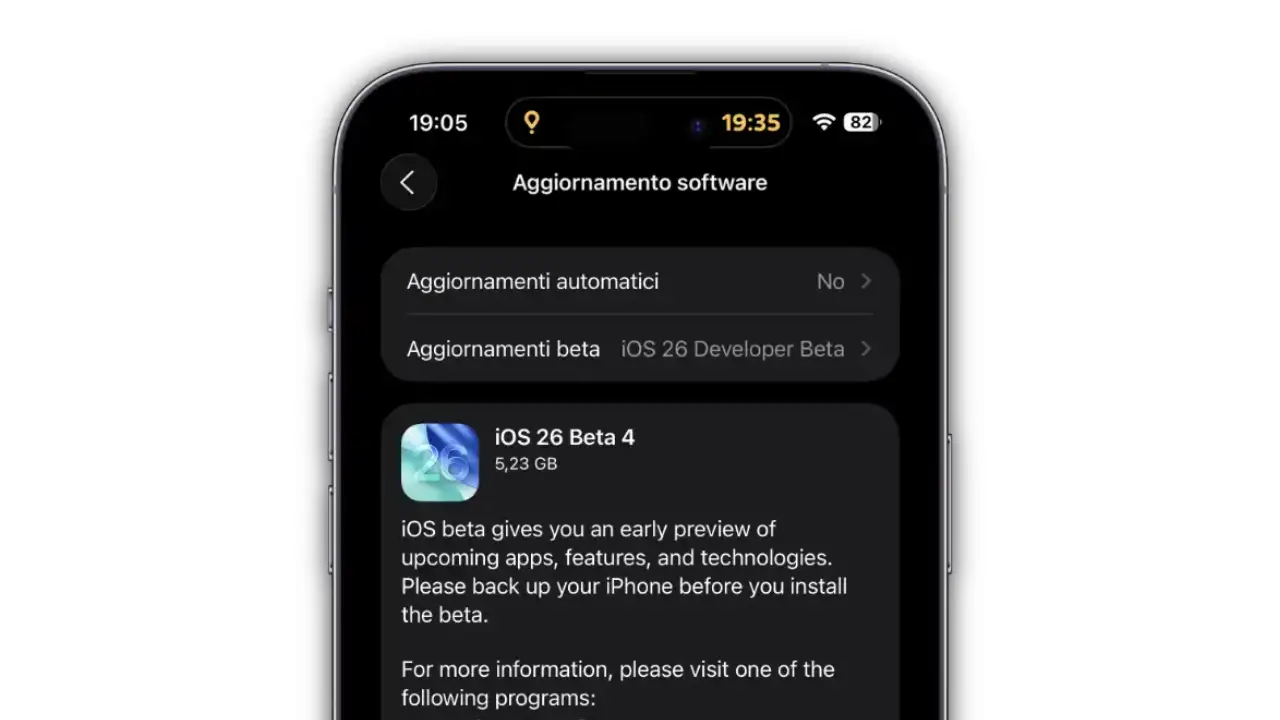 iOS 26 Beta 4, novità iOS 26, aggiornamento iOS, beta iPhone, Apple beta, iOS 26 sviluppatori, iOS 26 rilascio