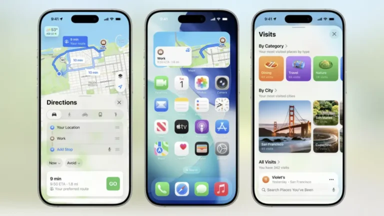 ios 26, apple maps, visited places, nuove funzioni ios, mappe apple, cronologia località, privacy apple