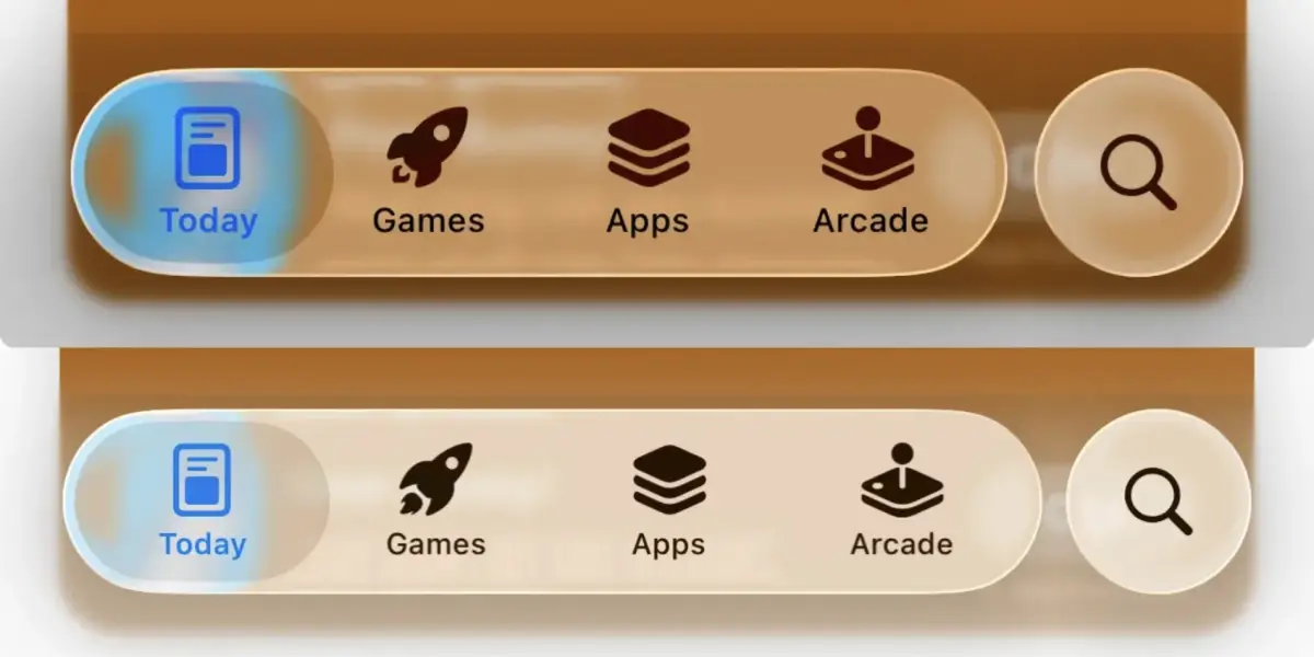 iOS 26 Beta 3 riduce l’effetto Liquid Glass per chiarezza