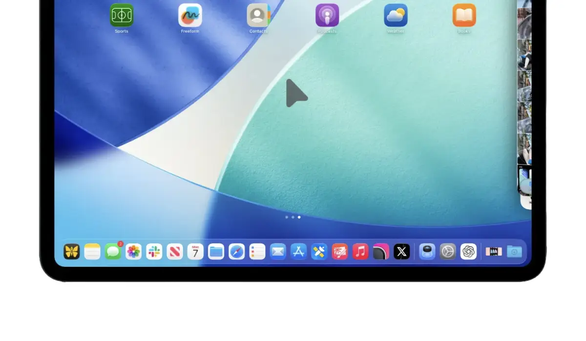 iPadOS 26 Beta 3: il cursore si ingrandisce come su Mac