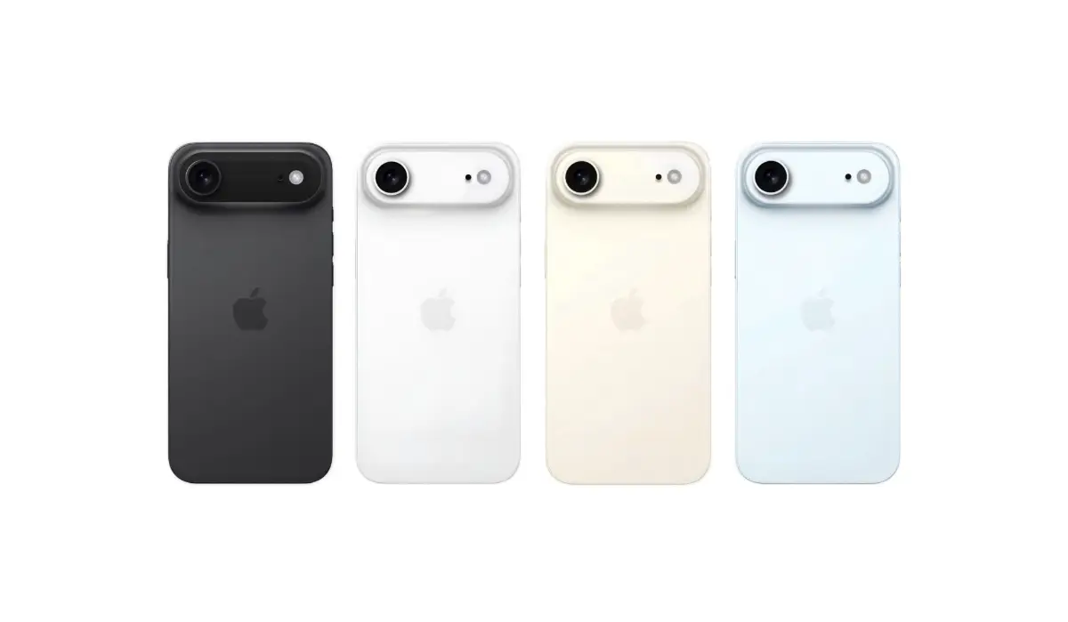 iPhone 17 Air in arrivo in 4 nuovi eleganti colori