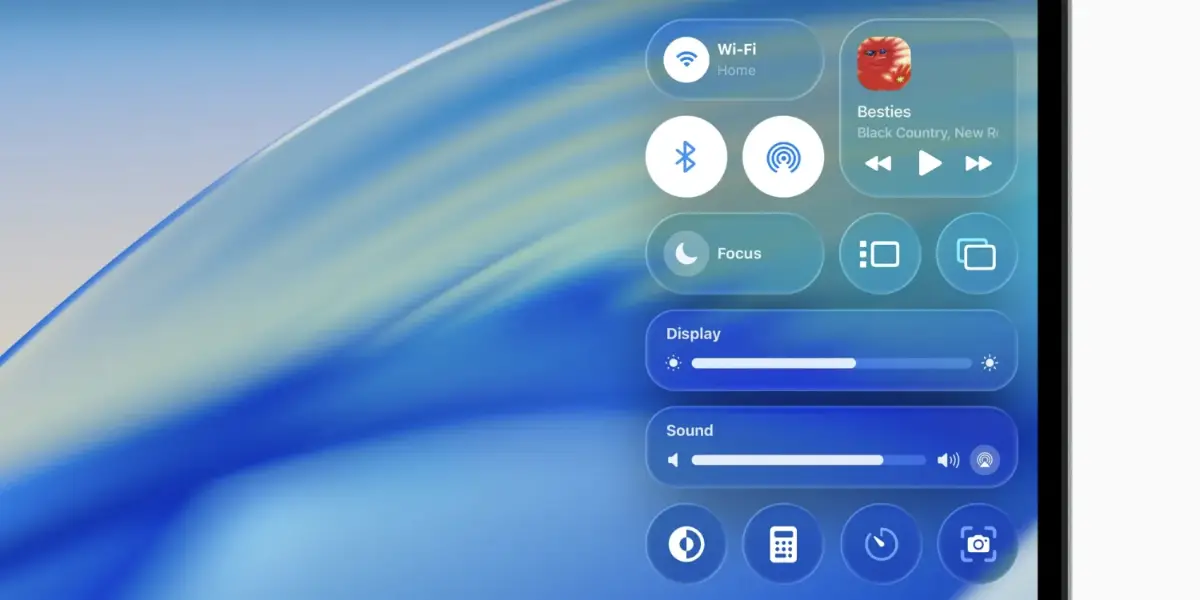 macOS Tahoe rivoluziona il Control Center: tutte le novità