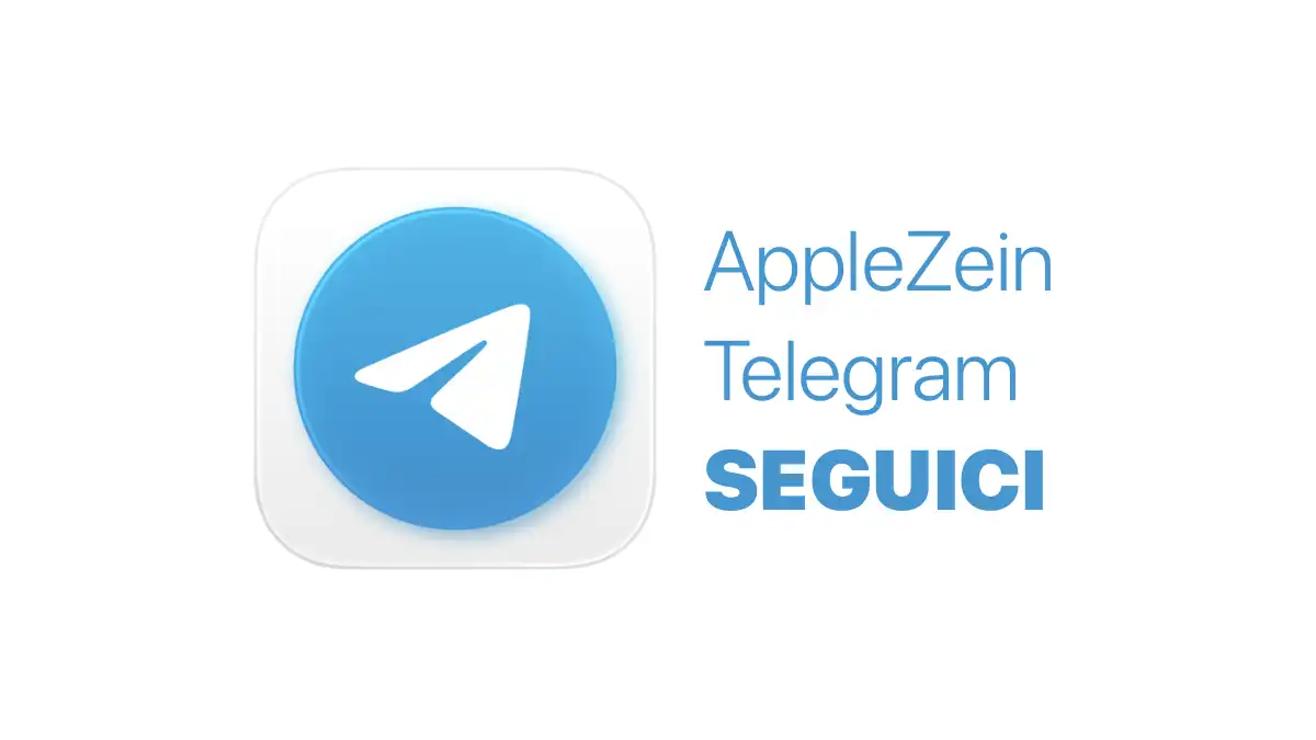 AppleZein, Telegram, iPhone, iOS, Apple News, Offerte Apple, Notizie Apple, Canale Telegram, Aggiornamenti iOS, iPad, Mac, Apple Watch