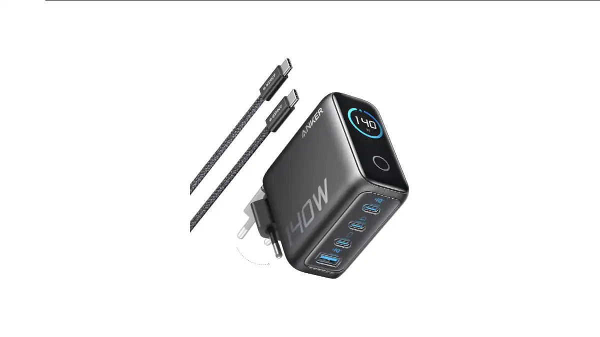 caricatore anker, anker zolo, caricatore usb-c, anker 140w, accessori iphone, accessori apple, offerte amazon, ricarica rapida, applezein, offertezein