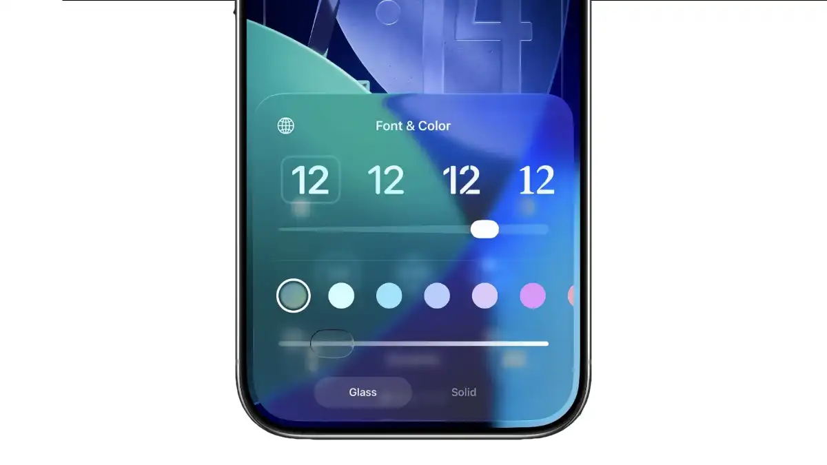 iOS 26.2, iOS 26.2 Beta, Liquid Glass, schermata di blocco, orologio iPhone, personalizzazione iPhone, iPhone, Apple, aggiornamento iOS, beta sviluppatori