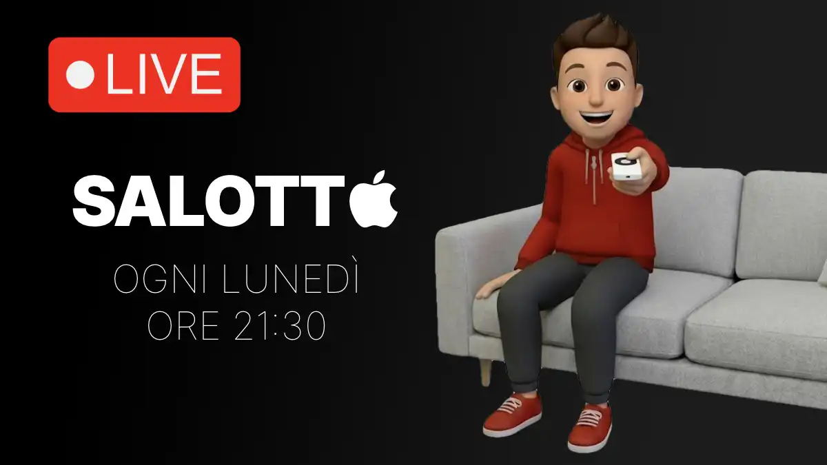 Salotto Apple, Mirko Zein, Live, Q&A, iOS 26.2, iPhone 16, AirTag 2, Smart Home Hub, Podcast Apple
