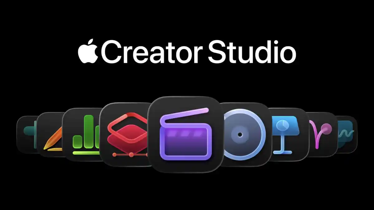 Apple Creator Studio, Final Cut Pro, Logic Pro, Pixelmator Pro, Abbonamento Apple, App per Creativi, AI