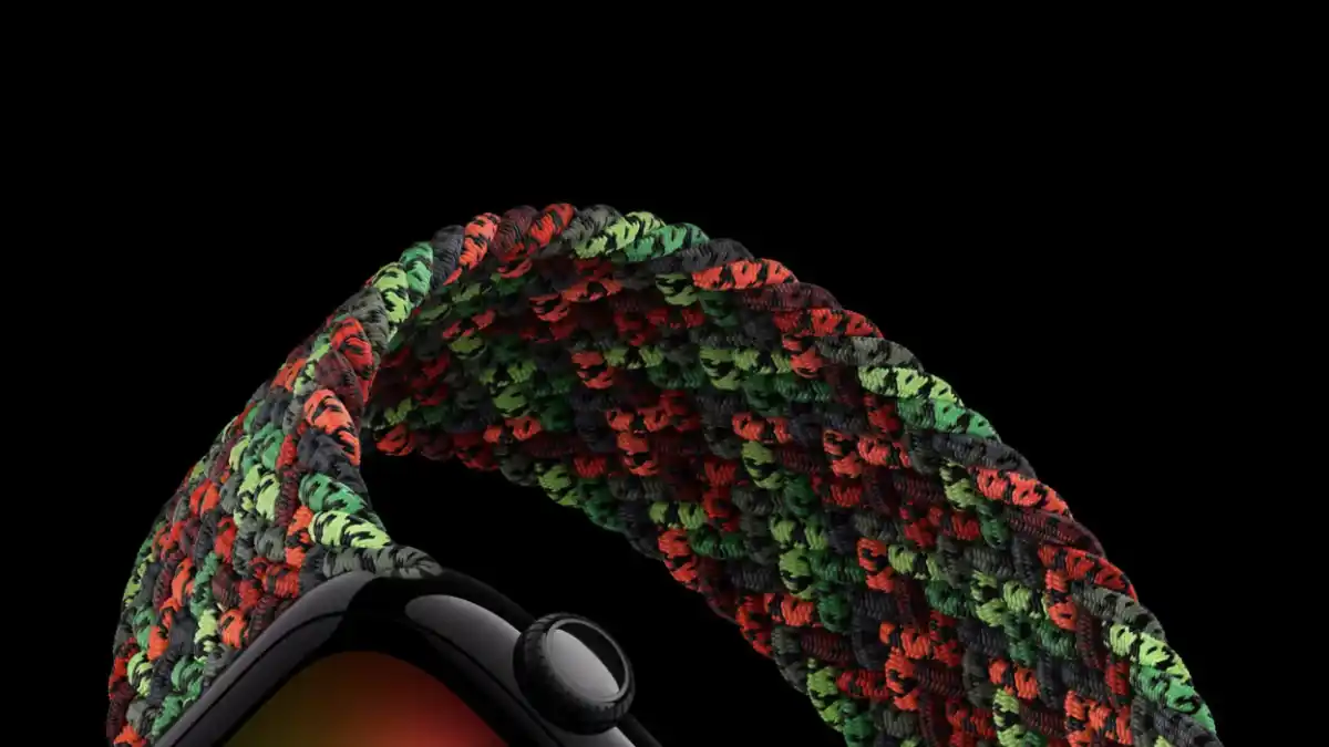 Apple Watch, Black Unity, Solo Loop Intrecciato, Cinturini Apple, Black History Month, Accessori Apple