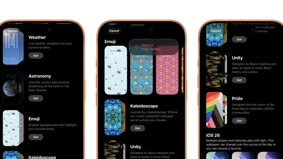 iOS 26.4 Beta, Sfondi iPhone, Wallpaper Gallery, Personalizzazione iOS, Apple Beta, iPhone 17, Meteo e Astronomia, Novità iOS