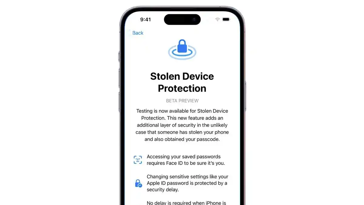 iOS 26.4, Protezione Dispositivo Rubato, Sicurezza iPhone, Face ID, Apple ID, Furto iPhone, Privacy, Beta Apple