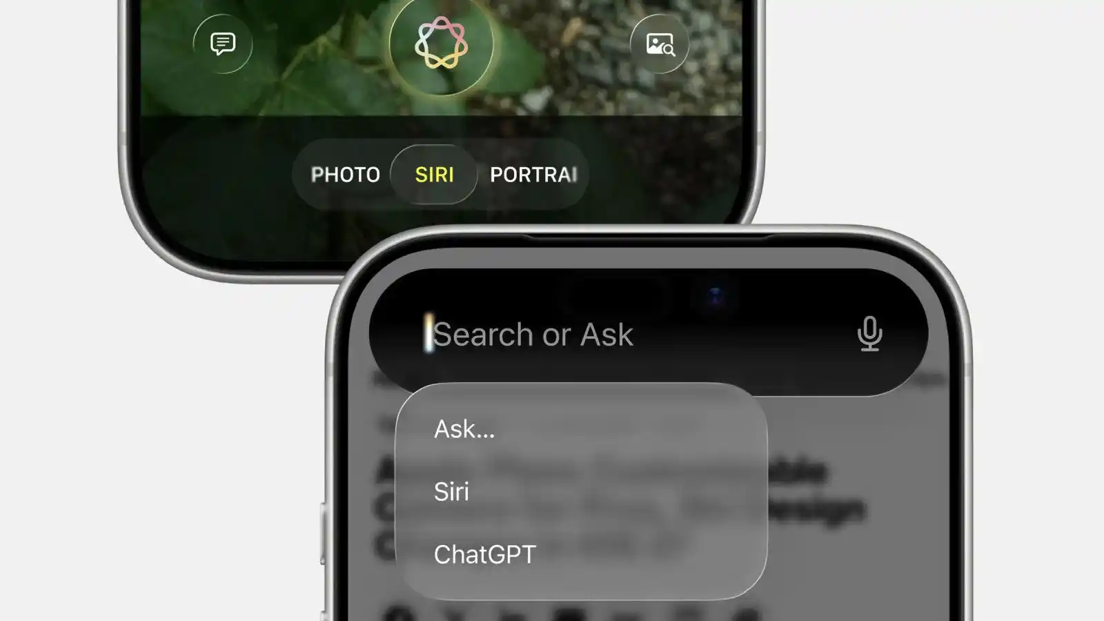 iOS 27, Nuova App Siri, Search or Ask, Siri Leak, WWDC 2026, Apple Intelligence, Mark Gurman, Bloomberg, Gemini Apple, Rumors iPhone