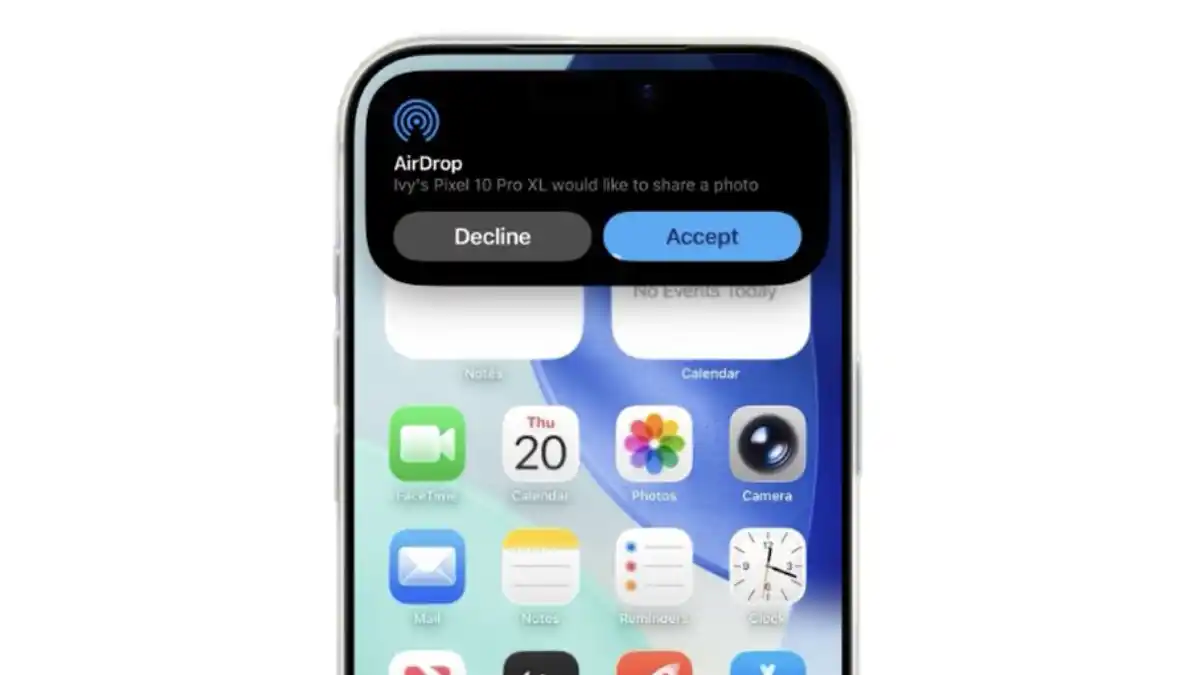 Google Quick Share, AirDrop Android, Apple AirDrop, Condivisione File, Trasferimento Dati iPhone, Samsung Galaxy S26, Pixel 10, Novità Google