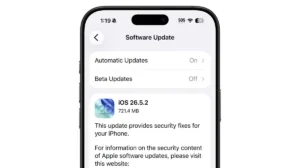 iOS 26.5.2, iPadOS 26.5.2, macOS Tahoe 26.5.2, Aggiornamento Urgente, Sicurezza iPhone, Patch WebKit, Kernel iOS, Apple