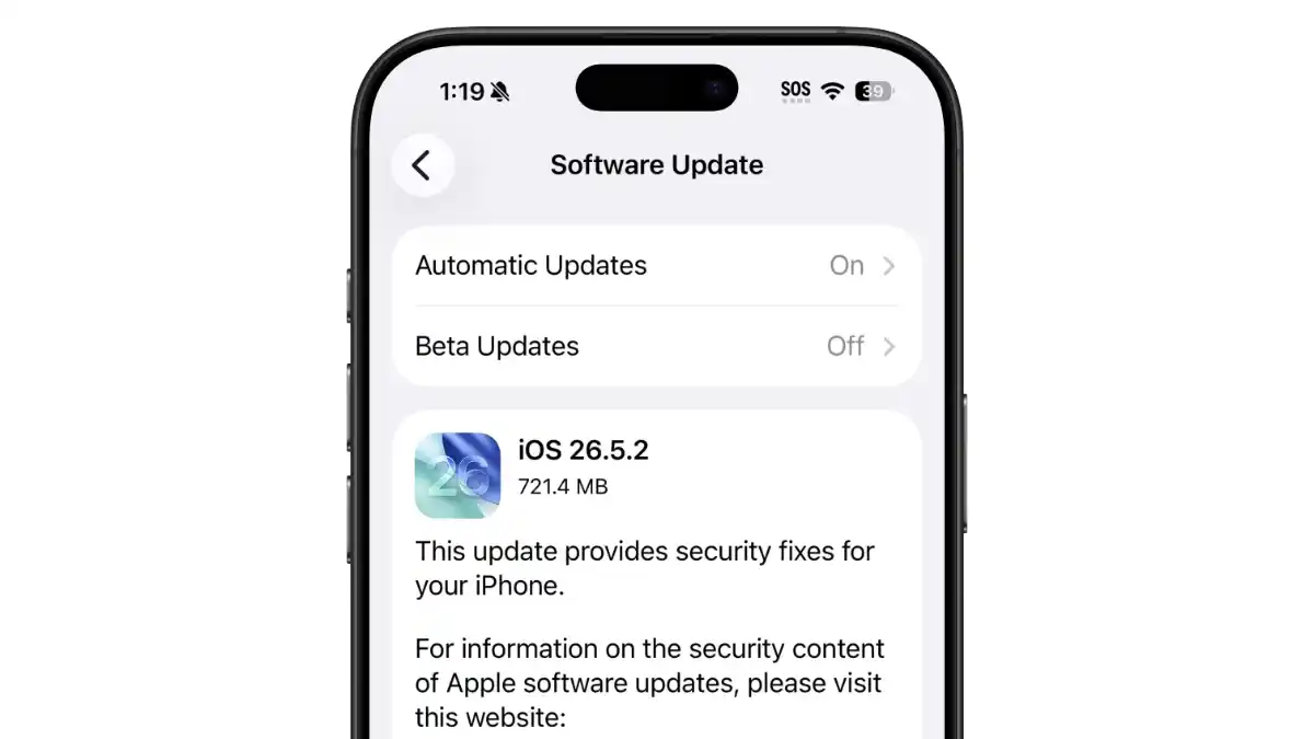iOS 26.5.2, iPadOS 26.5.2, macOS Tahoe 26.5.2, Aggiornamento Urgente, Sicurezza iPhone, Patch WebKit, Kernel iOS, Apple
